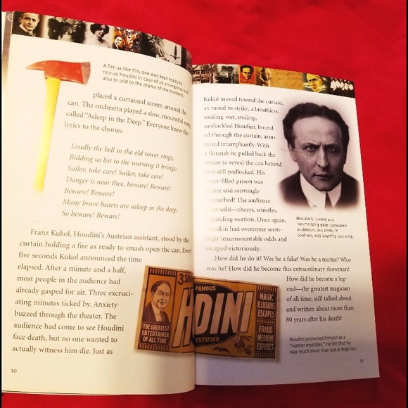 Harry Houdini famous magician Biography Book - Picture 5 of 5